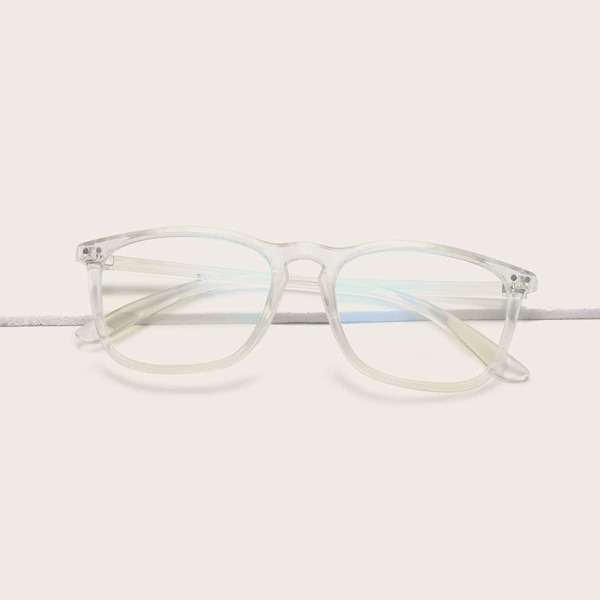 

Square Clear Frame Glasses
