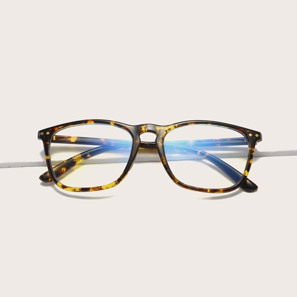 

Rivet Decor Tortoiseshell Frame Glasses