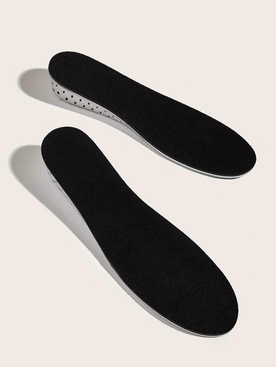 2pcs Polka Dot Height Increase Insole - Black - View 1