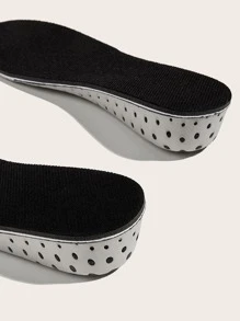 2pcs Polka Dot Height Increase Insole - Black - View 3