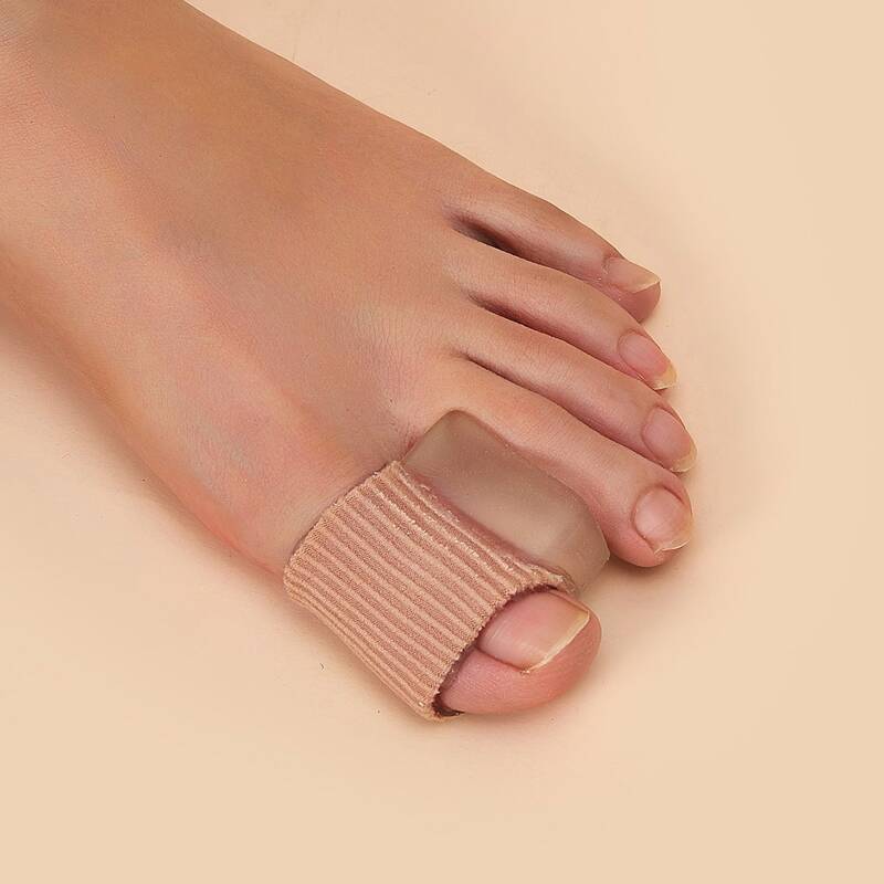 

2pcs Toe Orthosis, Camel
