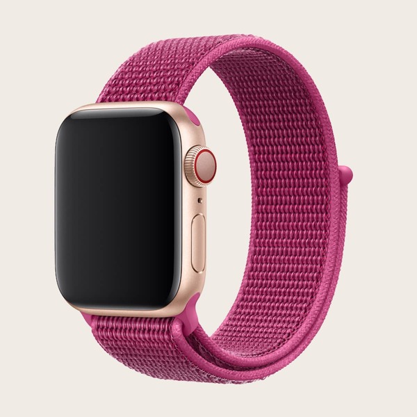 

1pc Loop-back iWatch Band, Purple