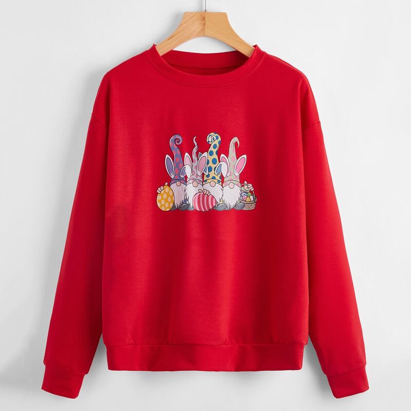 

Christmas Santa Claus Sweatshirt, Red