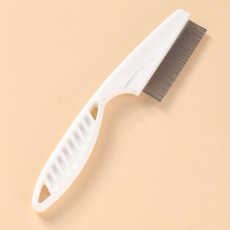

1pc Cat Flea Removal Comb, White