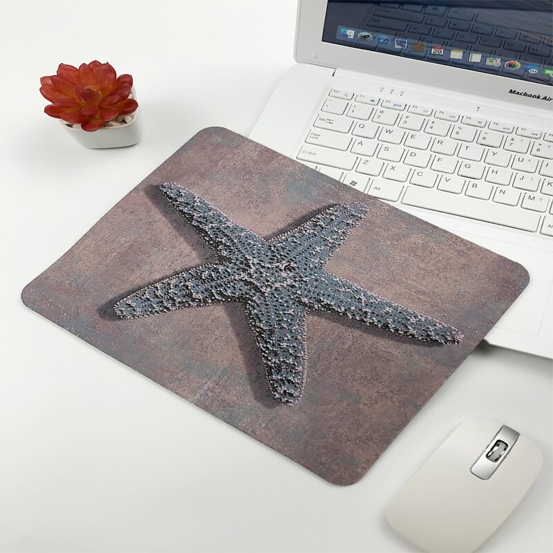 

Starfish Pattern Mouse Pad, Multicolor