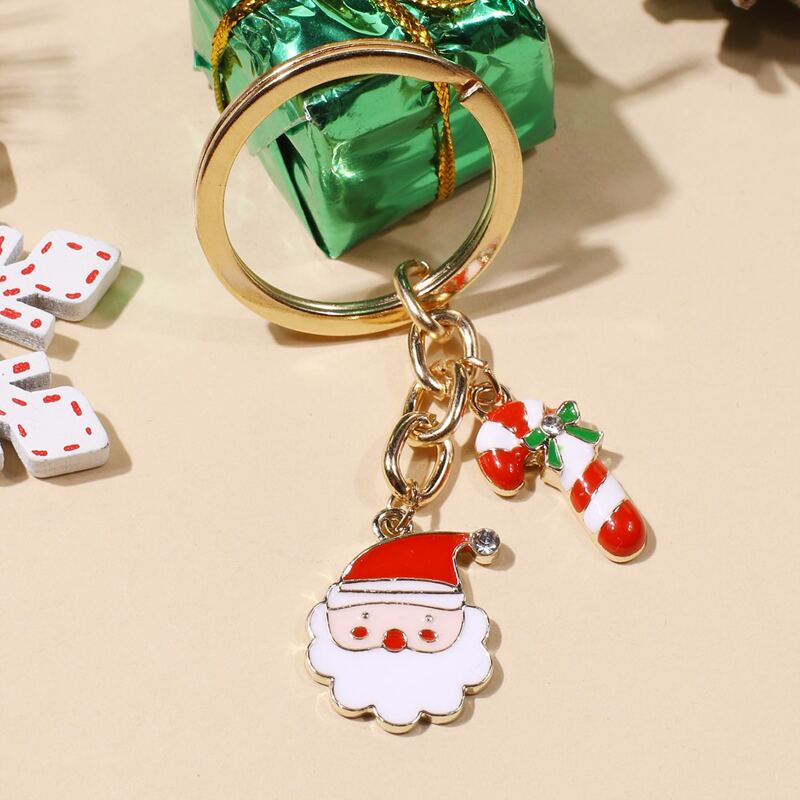

Christmas Santa Claus Keychain, Multicolor