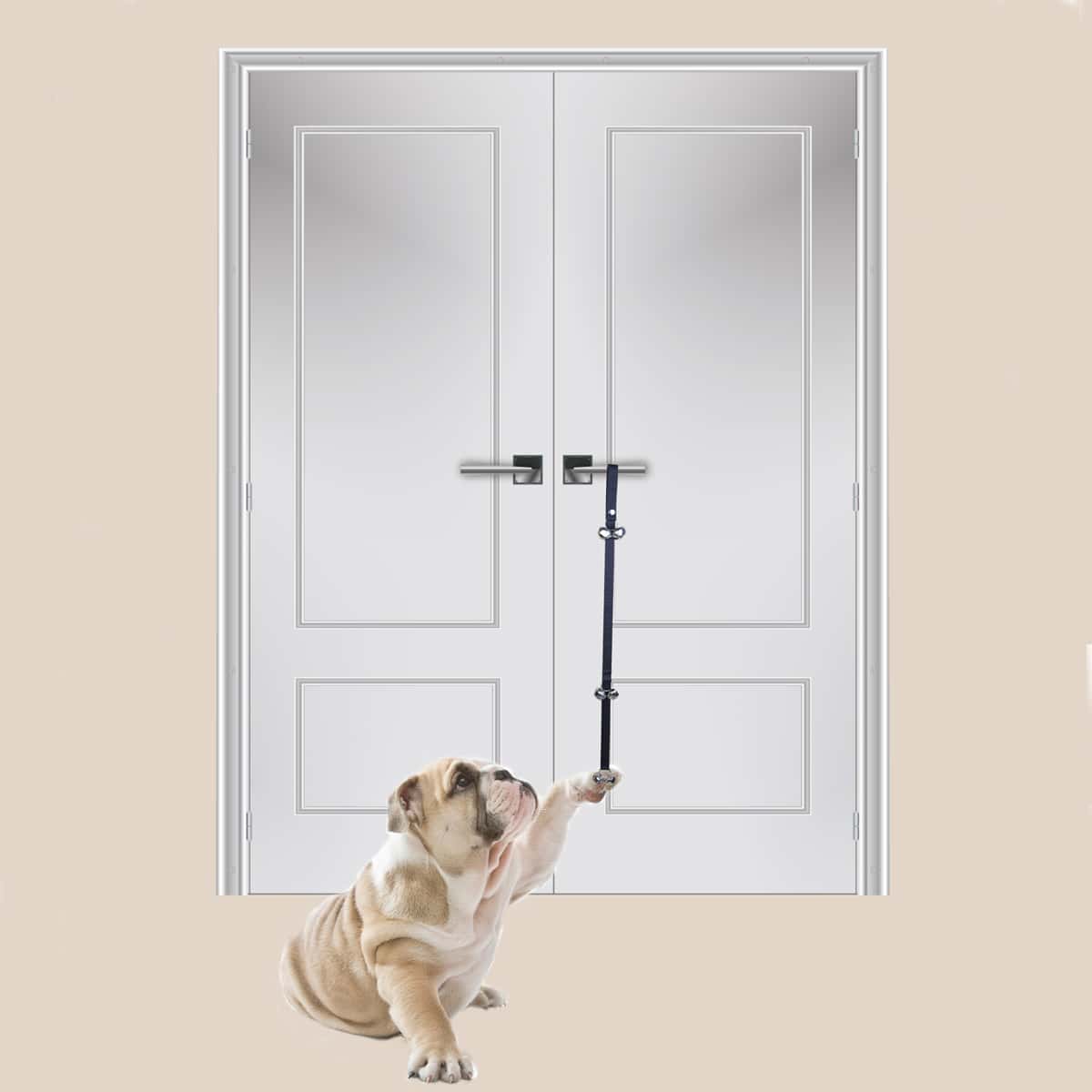 

Dog Outdoor Alarm Bell, Black
