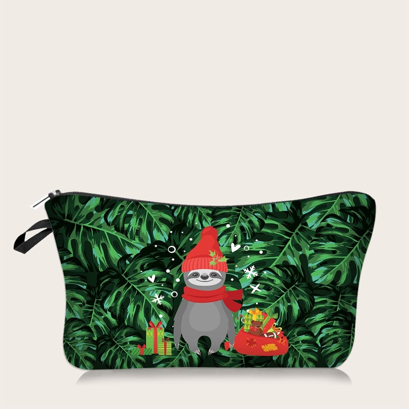 

Christmas Sloth Makeup Bag, Multicolor