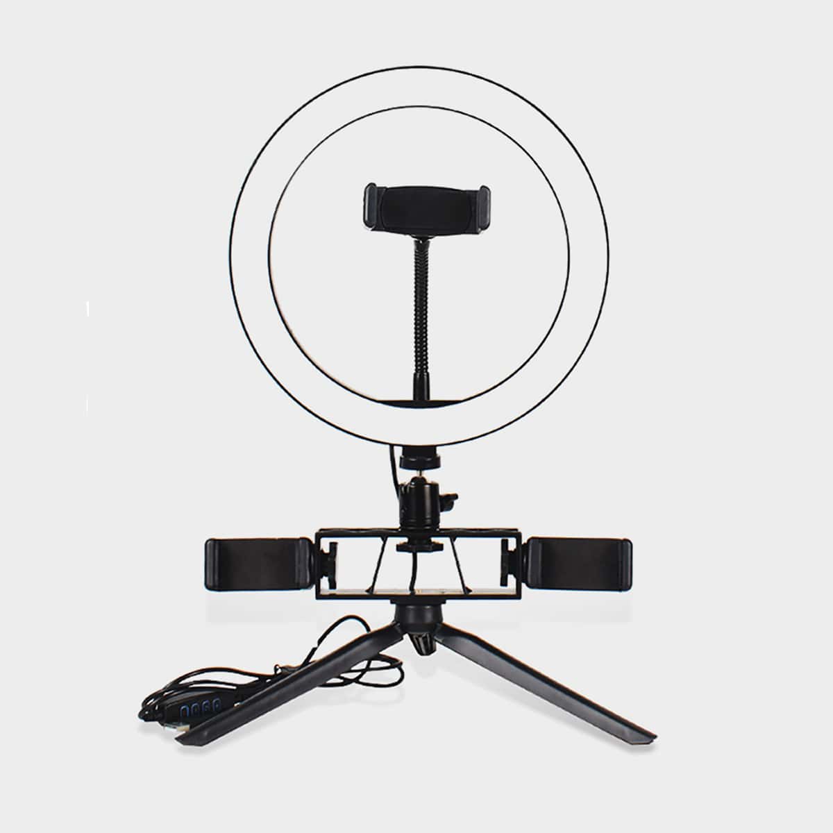 

Selfie Ring Light With Phone Holder, Black