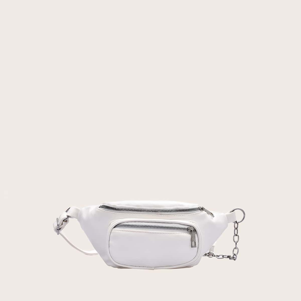 

Minimalist Fanny Pack, White
