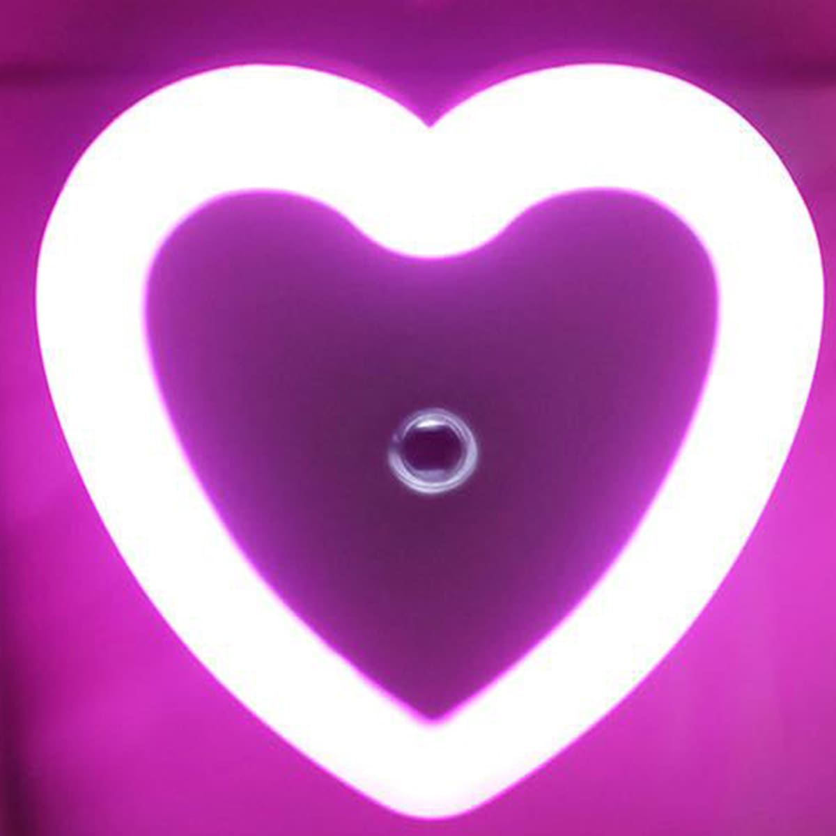 

Heart Night Light, Pink
