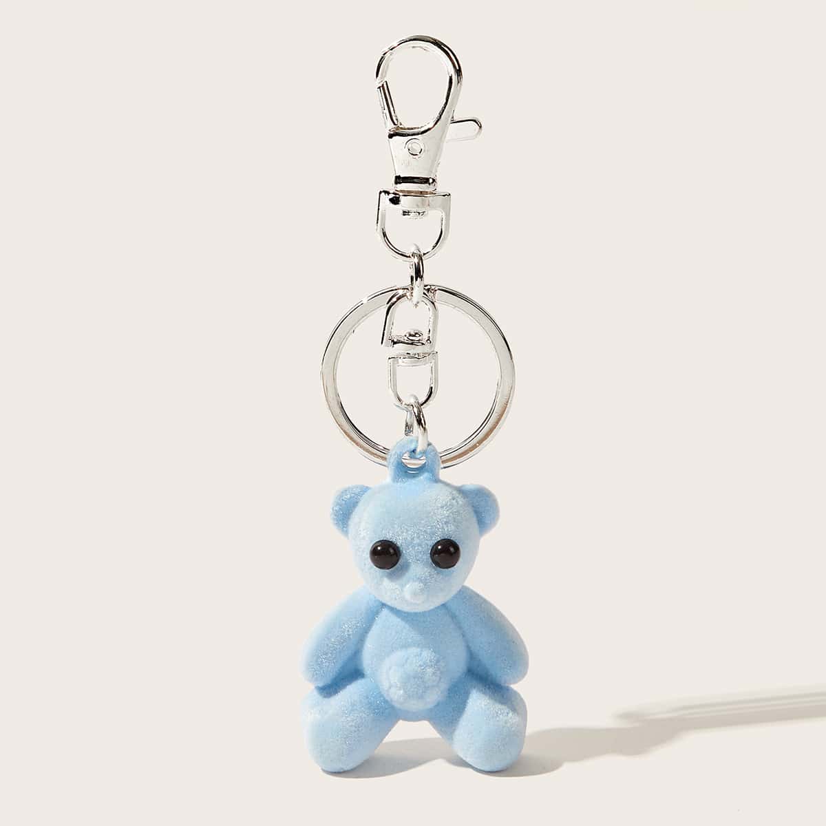 

Cartoon Bear Bag Charm, Baby blue