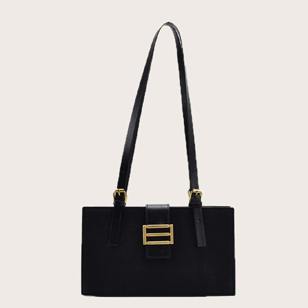 

Minimalist Shoulder Bag, Black