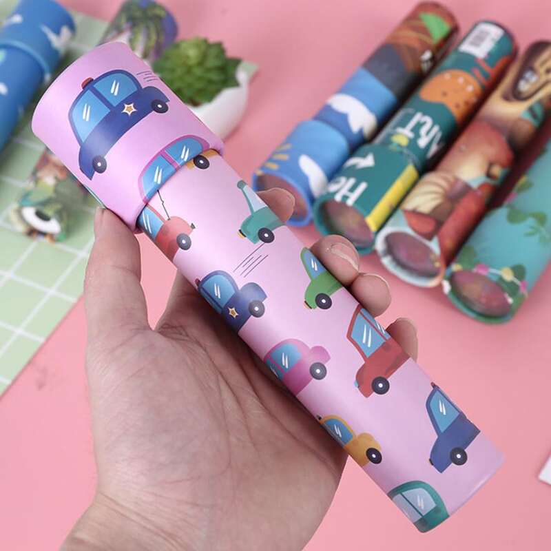 

1pc Random Pattern Kaleidoscope, Multicolor