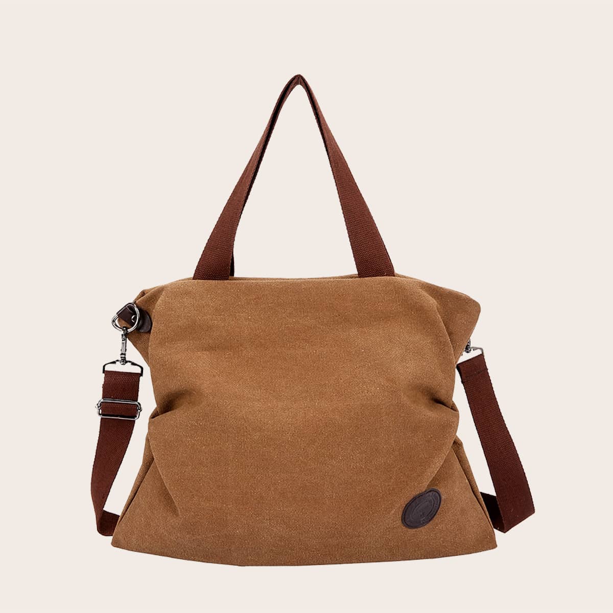 

Minimalist Tote Bag, Brown