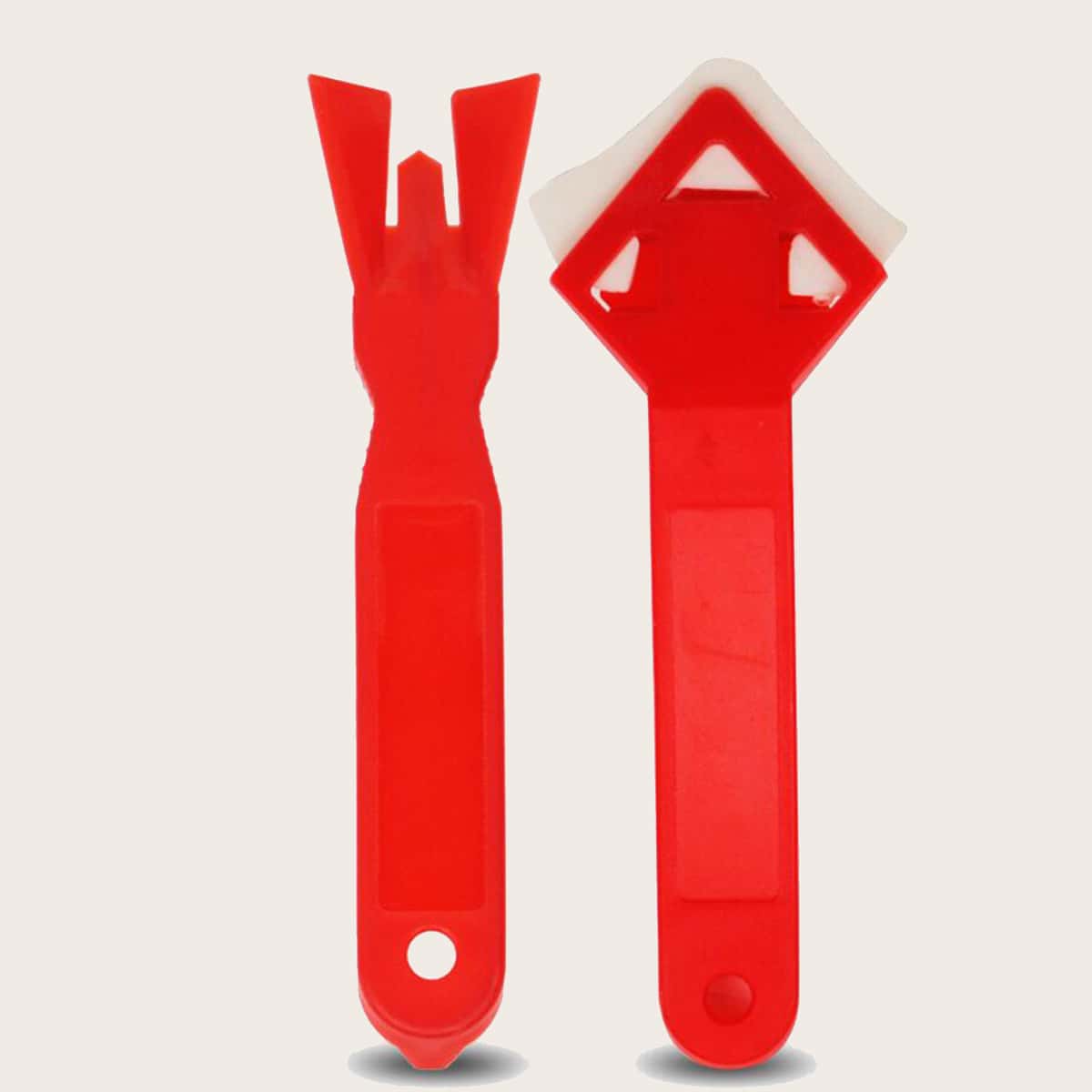

2pcs Blind Angle Window Corner Cleaning Tool, Red