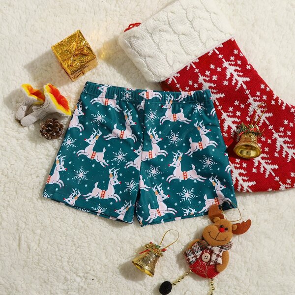

Toddler Boys Christmas Deer Swim Shorts, Multicolor
