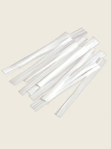 10pcs Nail Extension Fiber,Nail Supplies,Nail Tools,Nail Art Tools,Back To School,Nails,Nail Tools For Press On Nails - Clear - View 3