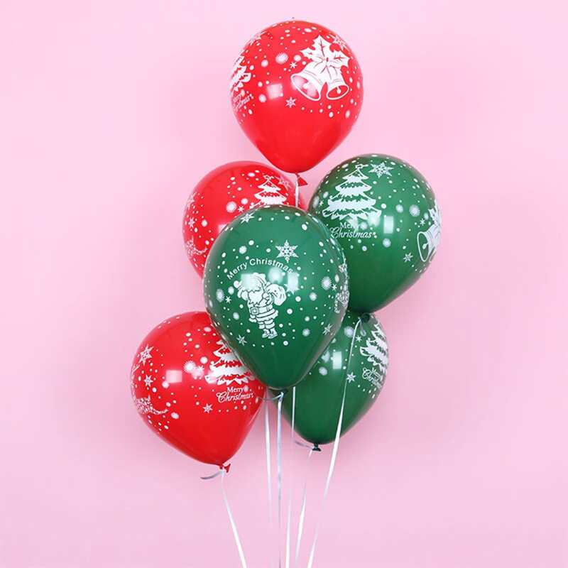 

20pcs Christmas Balloon Set, Multicolor