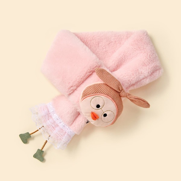 

Toddler Girls Cartoon Scarf, Multicolor