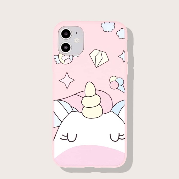 

Чехол для iPhone с мультипликационным рисунком, Многоцветный