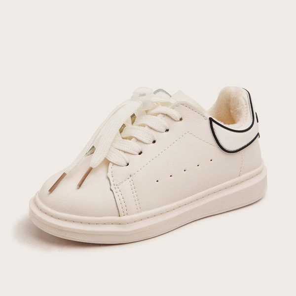 

Boys Lace-up Front Skate Shoes, White