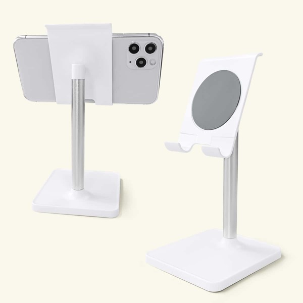 

1pc Desktop Phone Holder, White