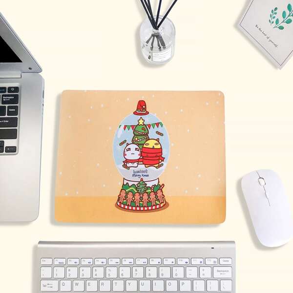

Christmas Cartoon Graphic Mouse Pad, Multicolor