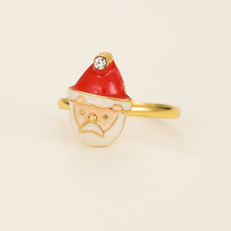 

Christmas Santa Claus Ring, Multicolor