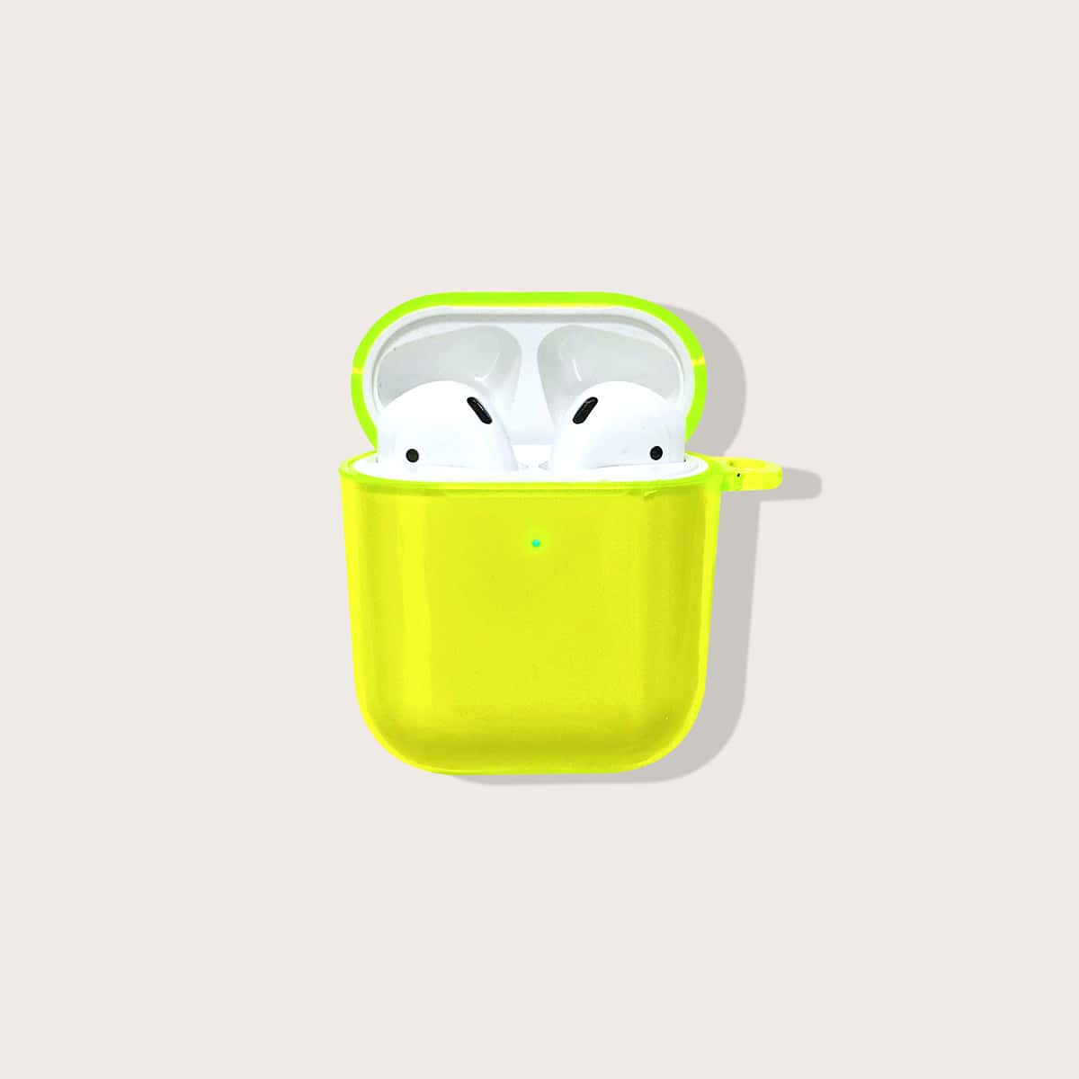 

Neon Lime Transparent AirPods Case, Lime green neon