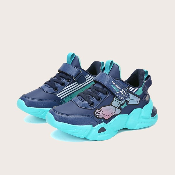 

Boys Velcro Strap Chunky Sneakers, Blue
