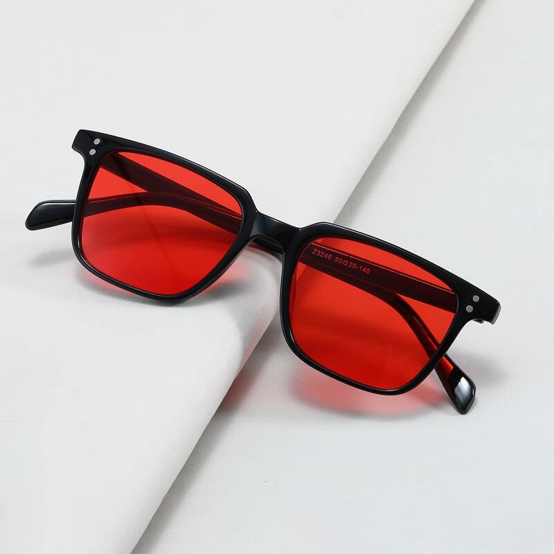 

Guys Tinted Lens Sunglasses, Red