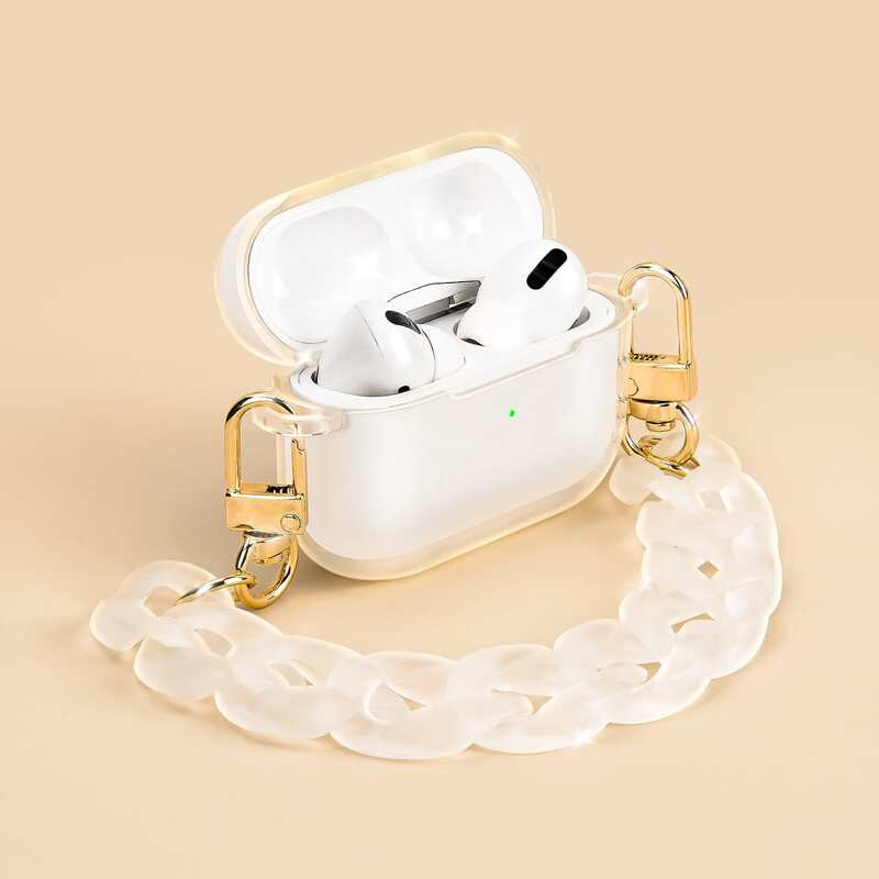 

Transparent  Case With Chain Strap, Clear