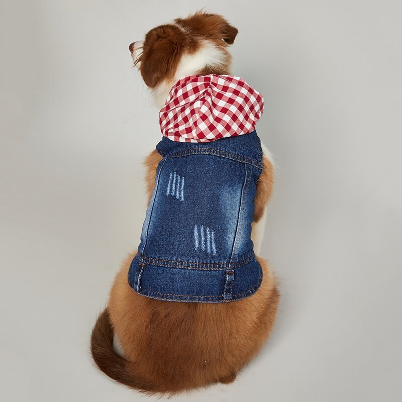 

Denim Dog Jacket, Blue