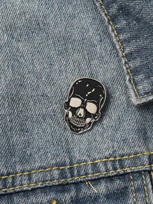 Skull Design Brooch