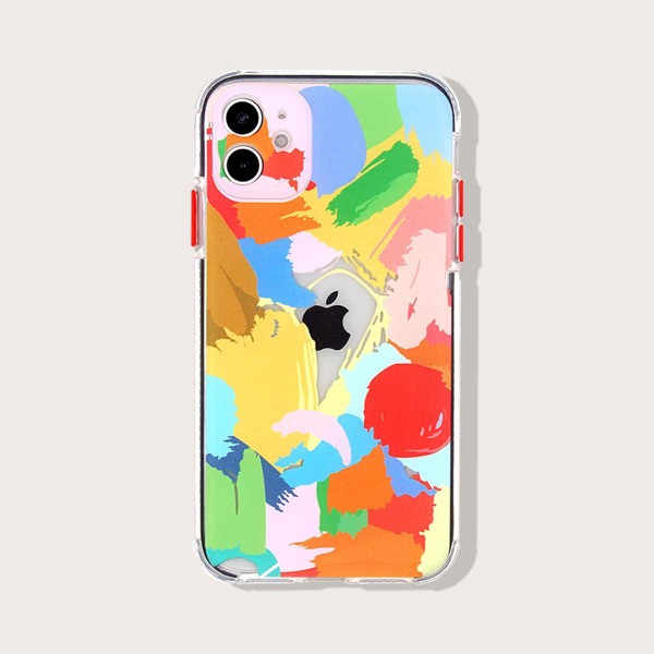 

Контрастный чехол для iPhone, Многоцветный