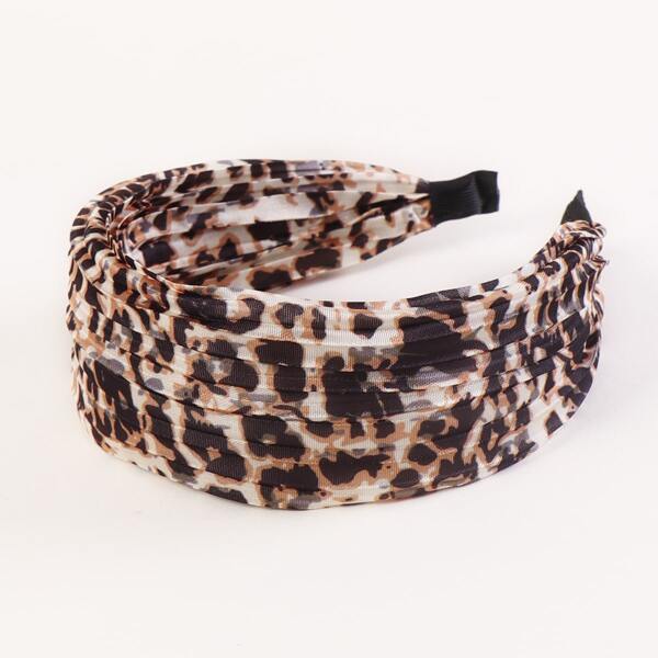 

Leopard Pattern Hair Hoop, Multicolor