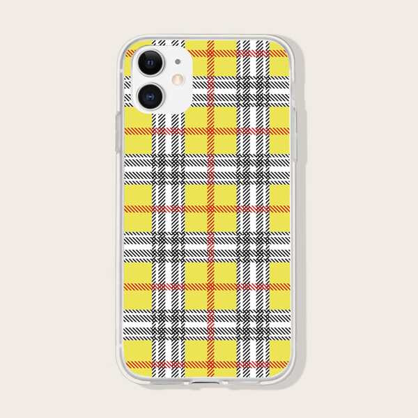

Клетчатый чехол для iPhone, Жёлтые