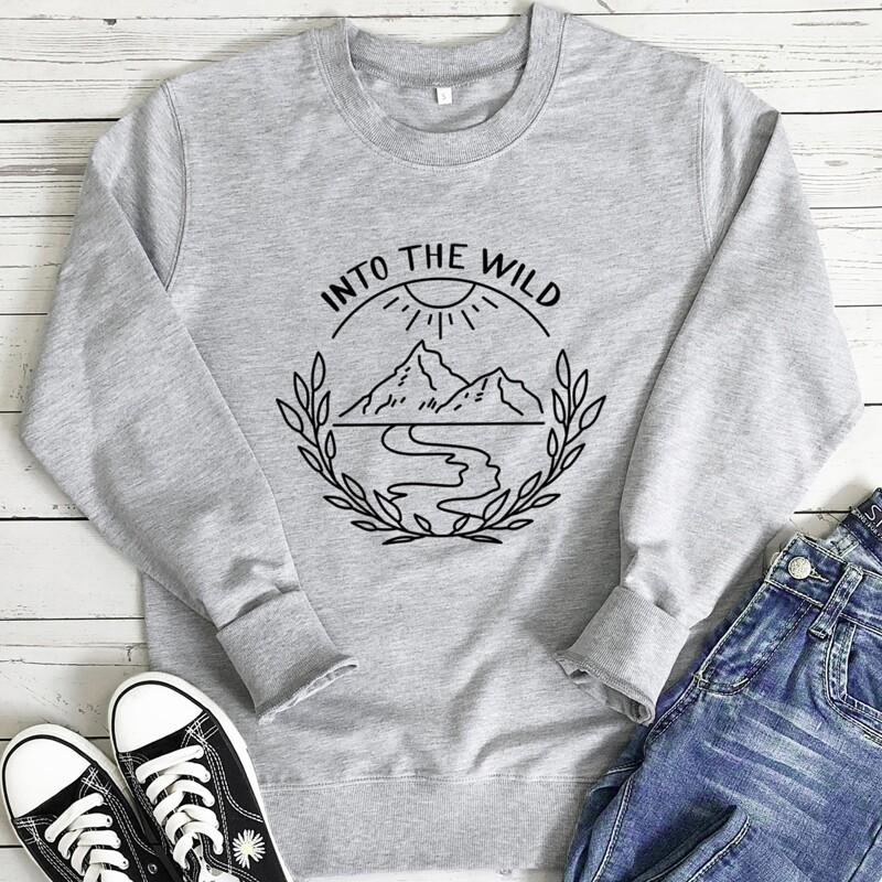 

Letter Graphic Sweatshirt, Light grey