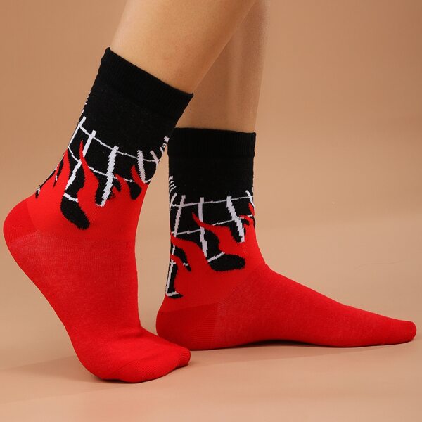

Graphic Crew Socks, Multicolor