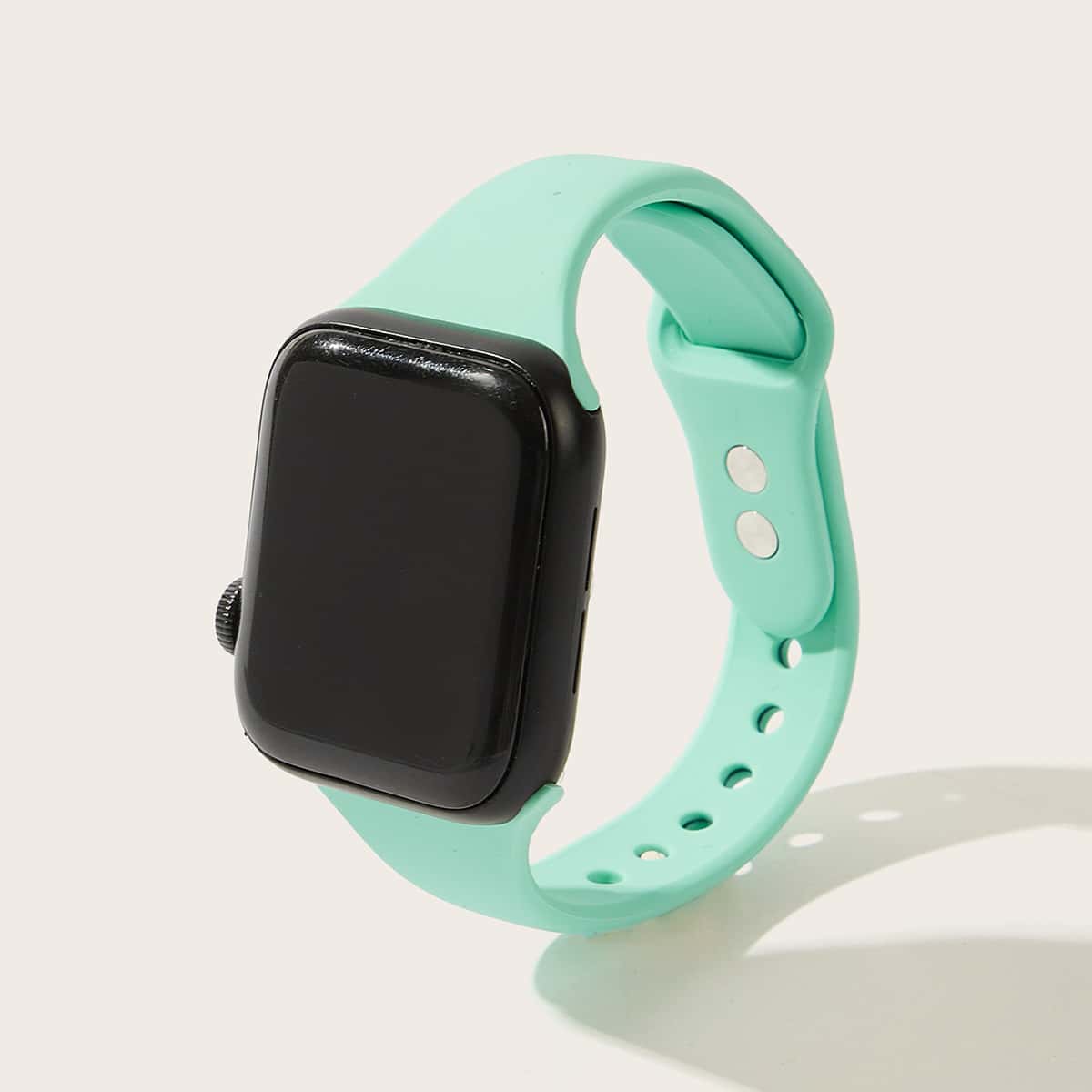 

Solid Adjustable Apple Watch Band, Mint green