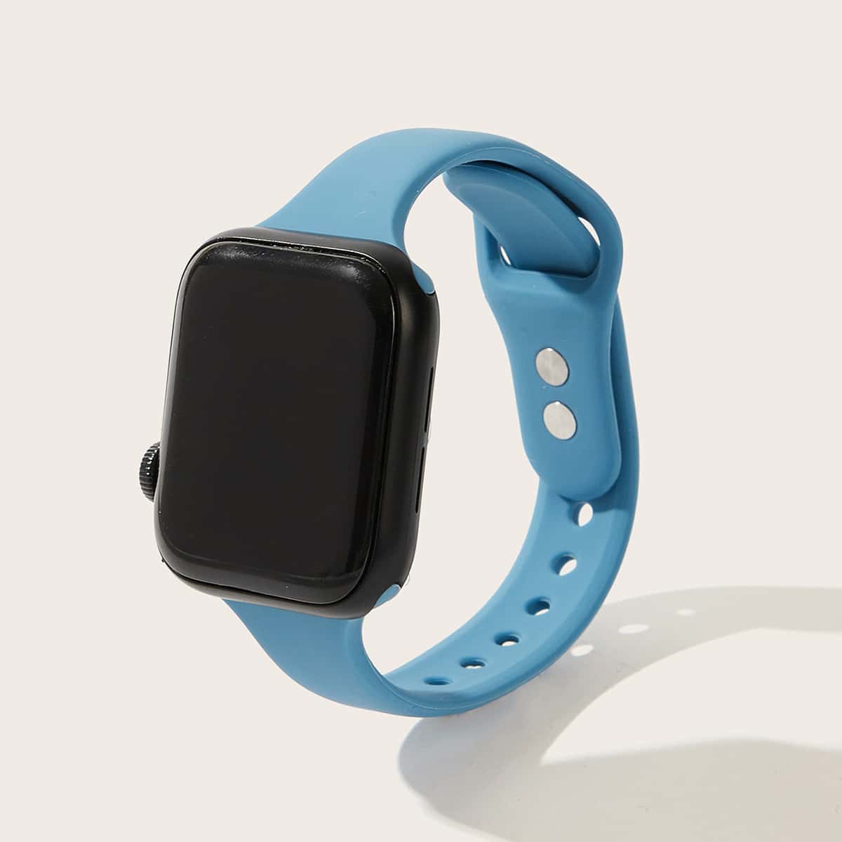 

Solid Adjustable Apple Watch Band, Dusty blue
