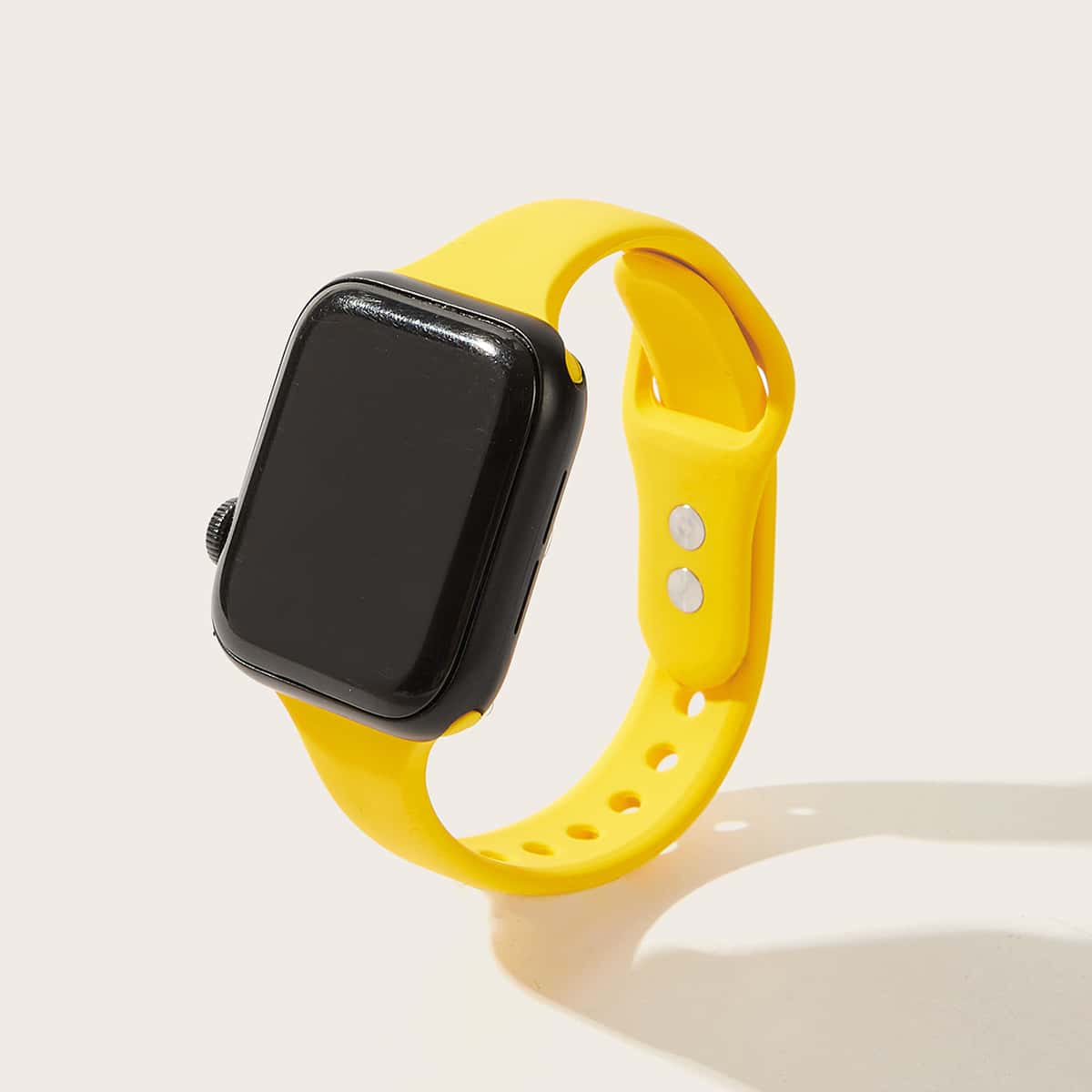 

Solid Adjustable Apple Watch Band, Yellow