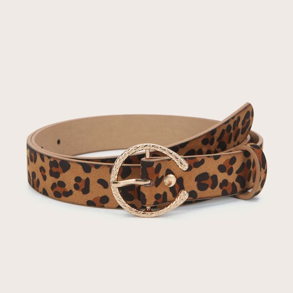 

Lizard Embossed Belt, Multicolor