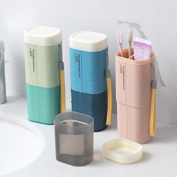 

1pc Random Color Toothbrush Box, Multicolor