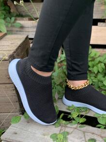 合腳一腳蹬運動鞋