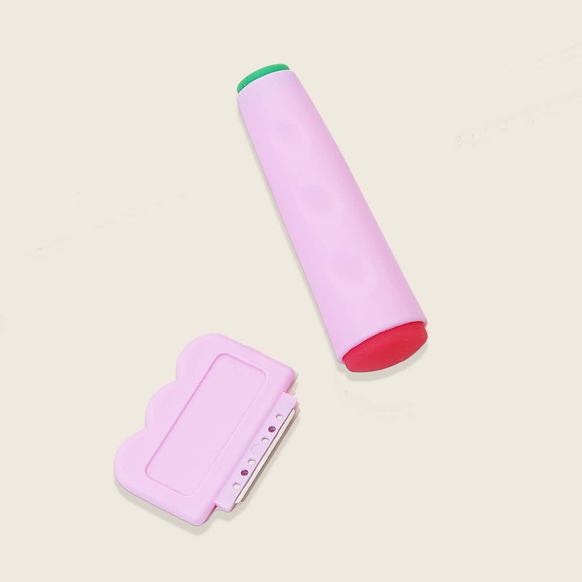 

2pcs Nail Art Stamp Set, Pink