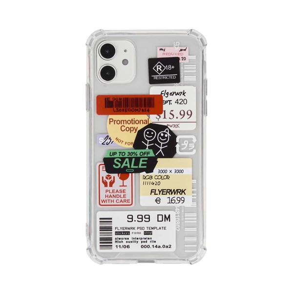 

Чехол для iPhone с принтом, Многоцветный