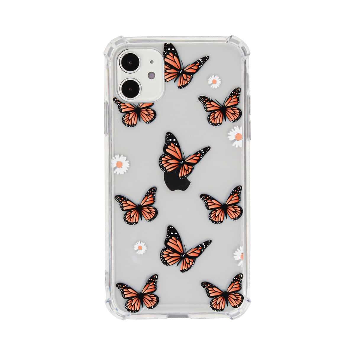 

Floral & Butterfly Print iPhone Case, Multicolor