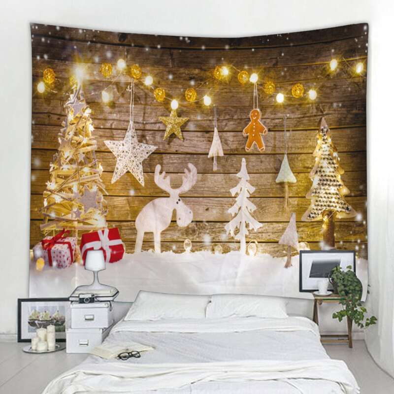 

Christmas Pattern Tapestry, Multicolor